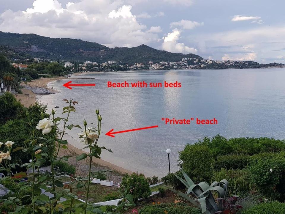 Evaliana Seaside Apartment PalaiónTsiflíkion Eksteriør bilde